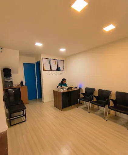 Recepção da Clínica Evolua